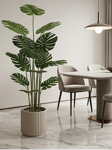 Artificial Monstera Plant with Pot | Eden Plants