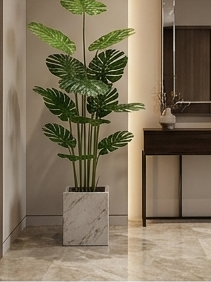 Artificial Monstera Plant with Pot | Eden Plants